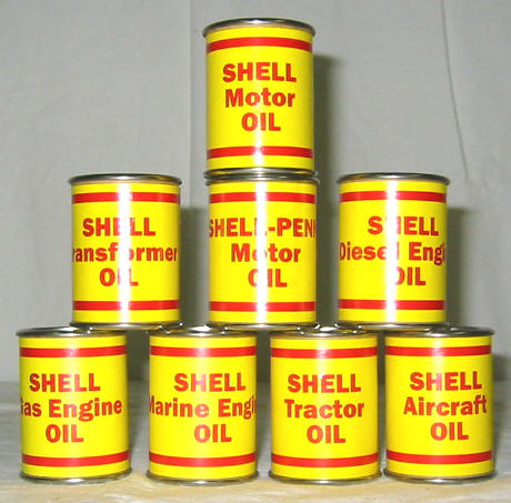 oil cans outline